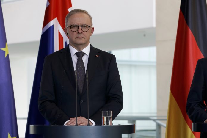 Berlin,,Germany,,July,10,,2023.,Australian,Prime,Minister,Anthony,Albanese