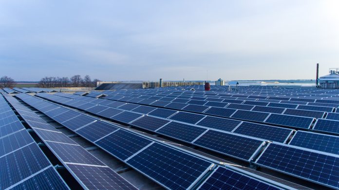 Photovoltic,Sunlight,Modern,Alternative,Energy.,Renewable,Solar,Energy,Electricity.